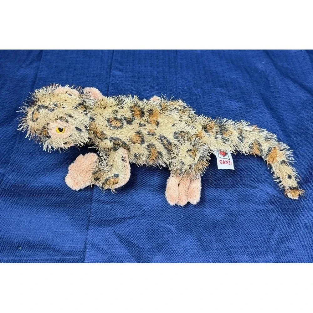 Ganz Webkinz Leopard Gecko Lizard Plush Stuffed Animal Toy NO CODE 13